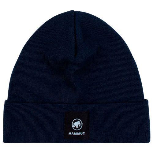 Шапка Mammut Fedoz 1191-01090 темно-синяя купить,NaN