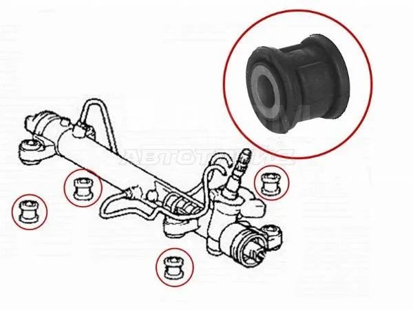 Втулка вала рулевой рейки SAT ST-45510-20100B купить,2593