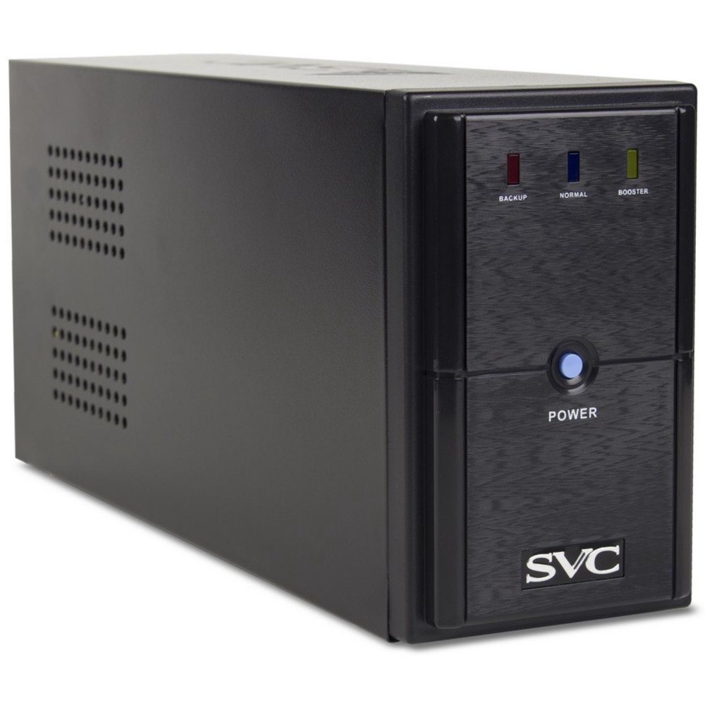 ИБП SVC V-650-L черный купить,NaN