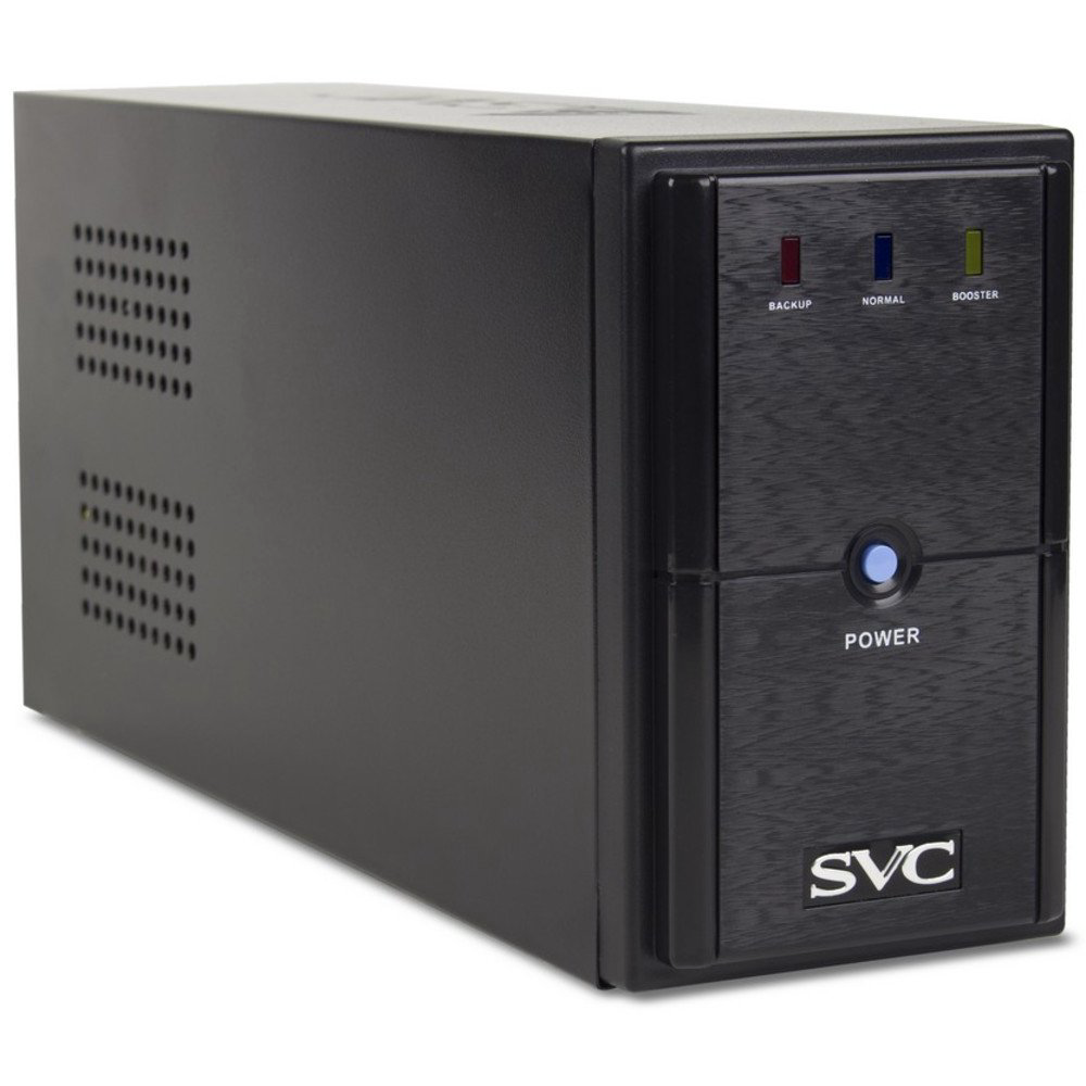 ИБП SVC V-650-L черный купить,NaN