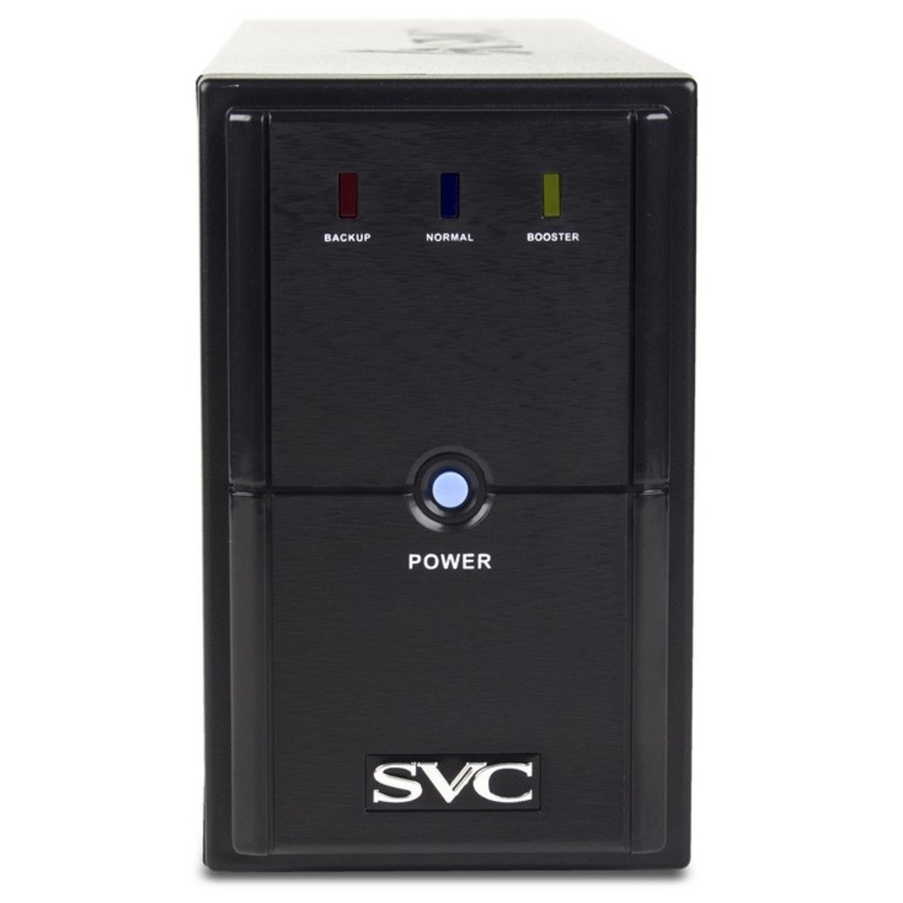 ИБП SVC V-650-L черный купить,NaN