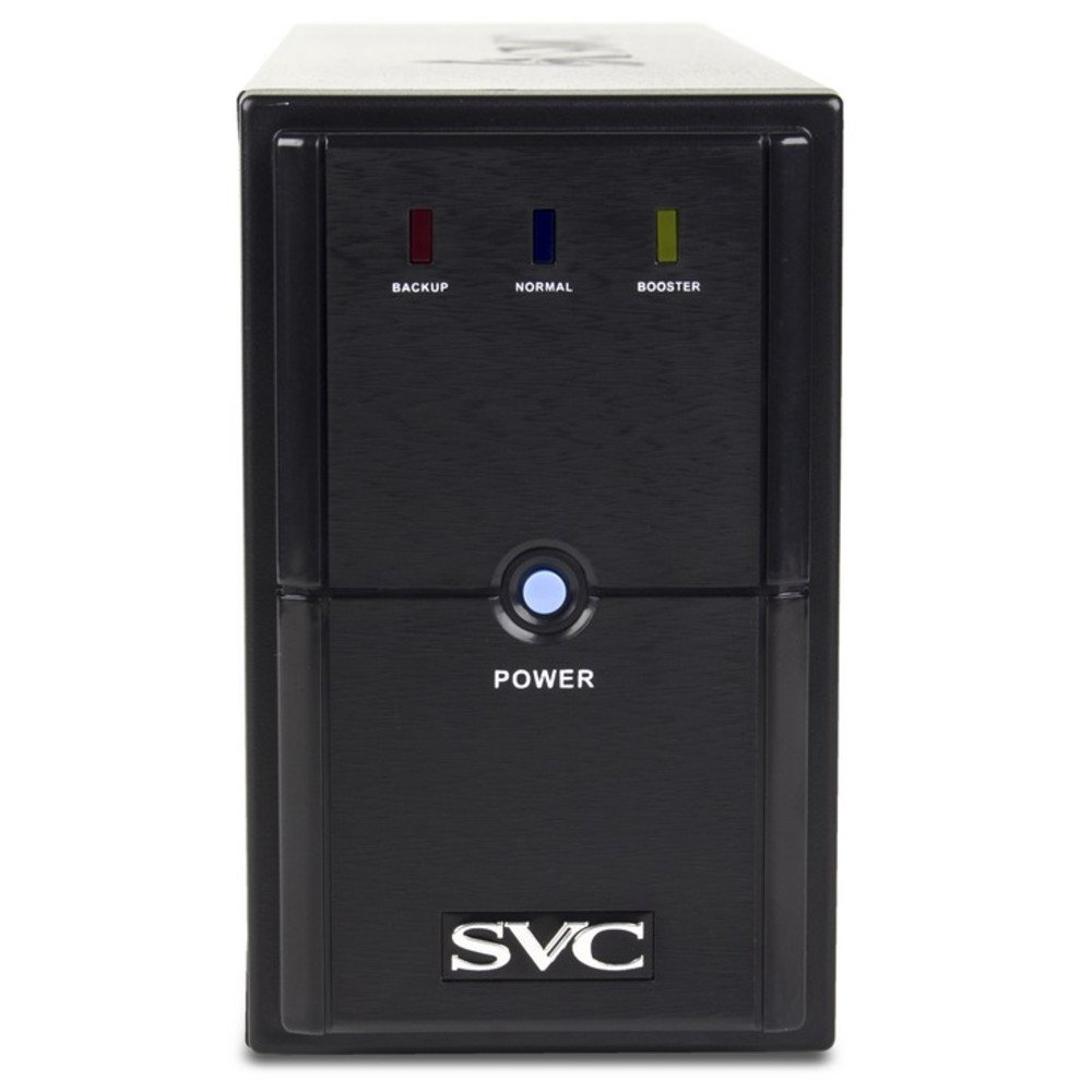 ИБП SVC V-650-L черный купить,NaN