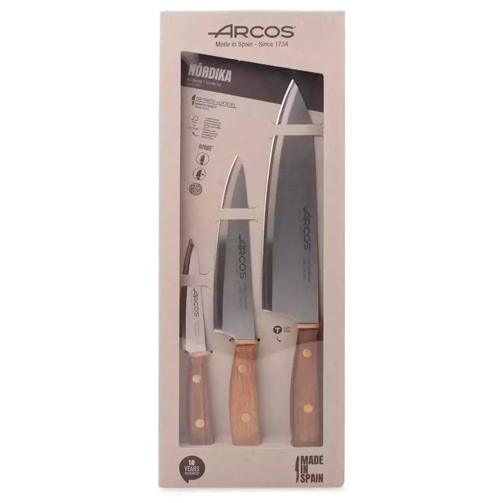 Набор ножей ARCOS 167100 Nordika 3пр купить,0