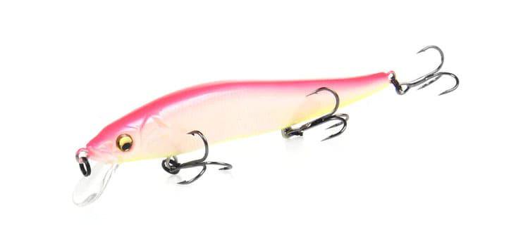 Воблер Bearking Megabass Vision Oneten 110SP бело-розовый купить,NaN