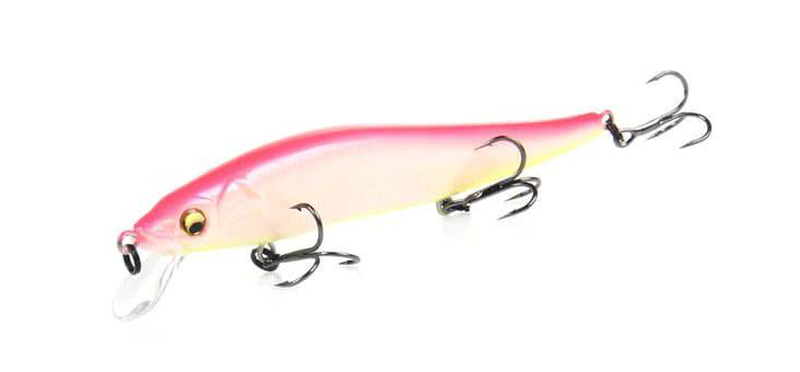 Воблер Bearking Megabass Vision Oneten 110SP бело-розовый купить,NaN