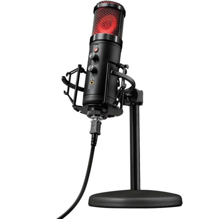 Микрофон Trust GXT 256 Exxo Streaming черный - ForteMarket Микрофон Trust GXT 256 Exxo Streaming черный купить,0