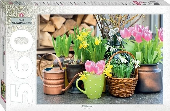 Пазлы Step Puzzle Весенние цветы 560 элементов купить,NaN