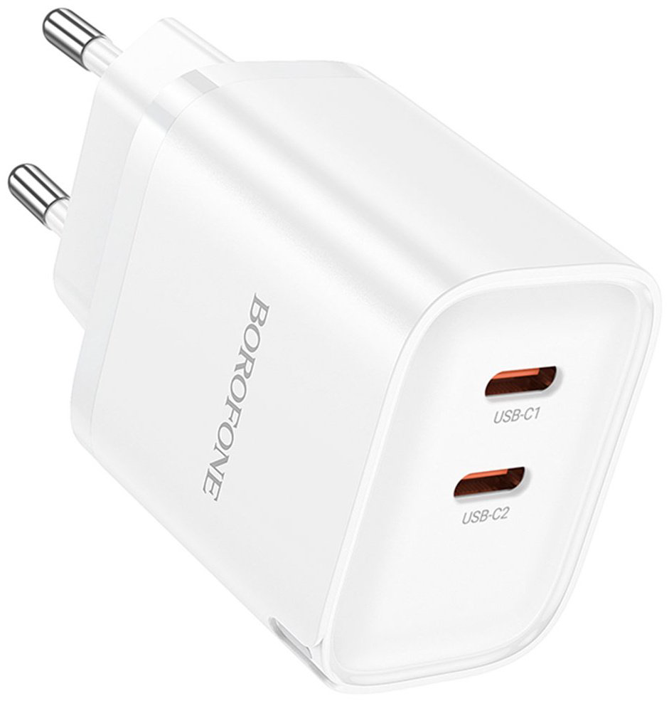 Зарядное устройство Borofone BA85A USB Type-C белый купить,NaN