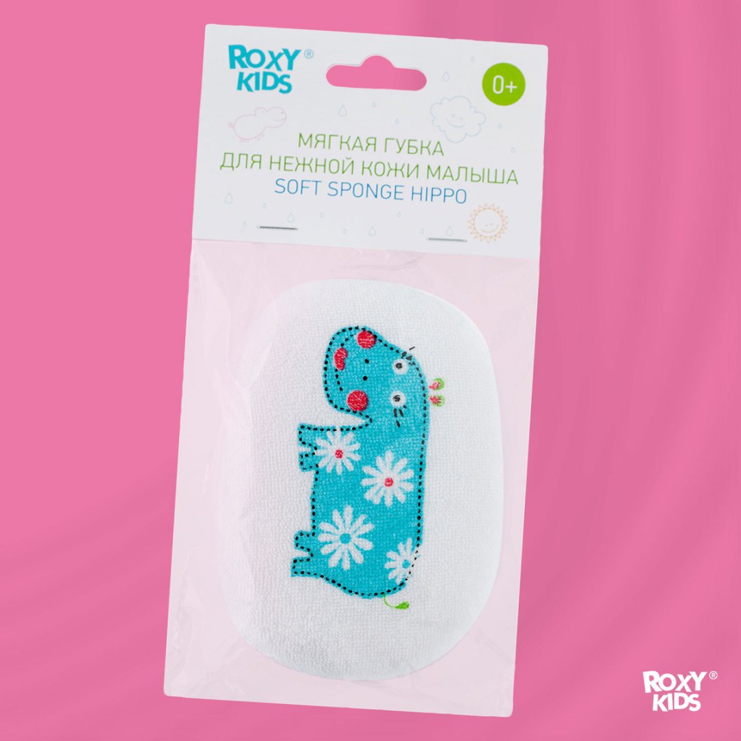 ROXY-KIDS губка для тела хлопок, махра