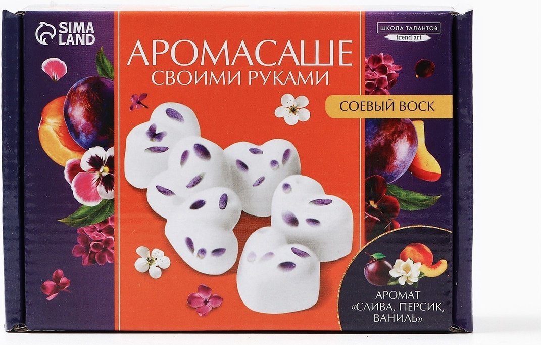 Школа талантов Аромасаше "Сердечки с сухоцветами" купить,0
