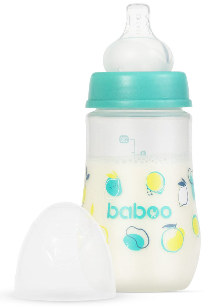Бутылочка Baboo 3-012 250 мл голубой купить,NaN