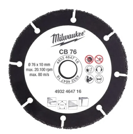 Диск пильный Milwaukee 4932464716 76х10мм