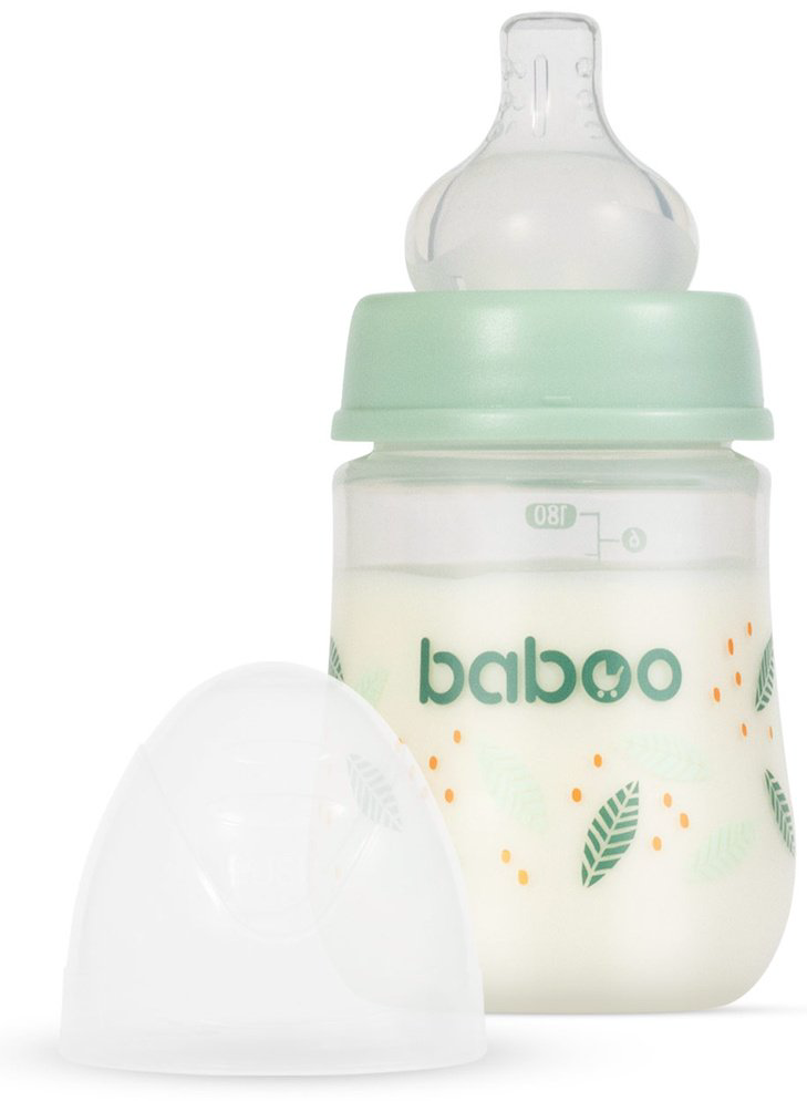 Бутылочка Baboo 3-011 150 мл зеленый купить,NaN