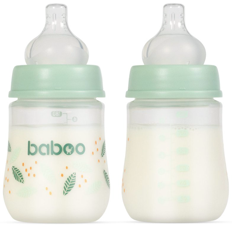 Бутылочка Baboo 3-011 150 мл зеленый купить,NaN