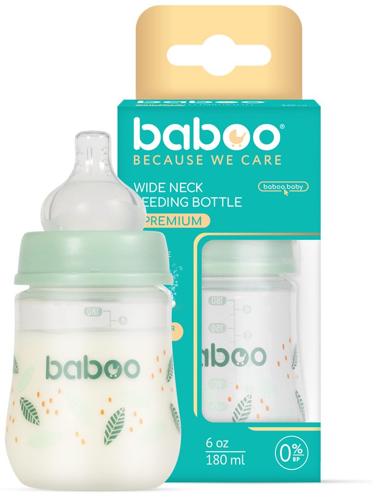 Бутылочка Baboo 3-011 150 мл зеленый - ForteMarket Бутылочка Baboo 3-011 150 мл зеленый купить,0