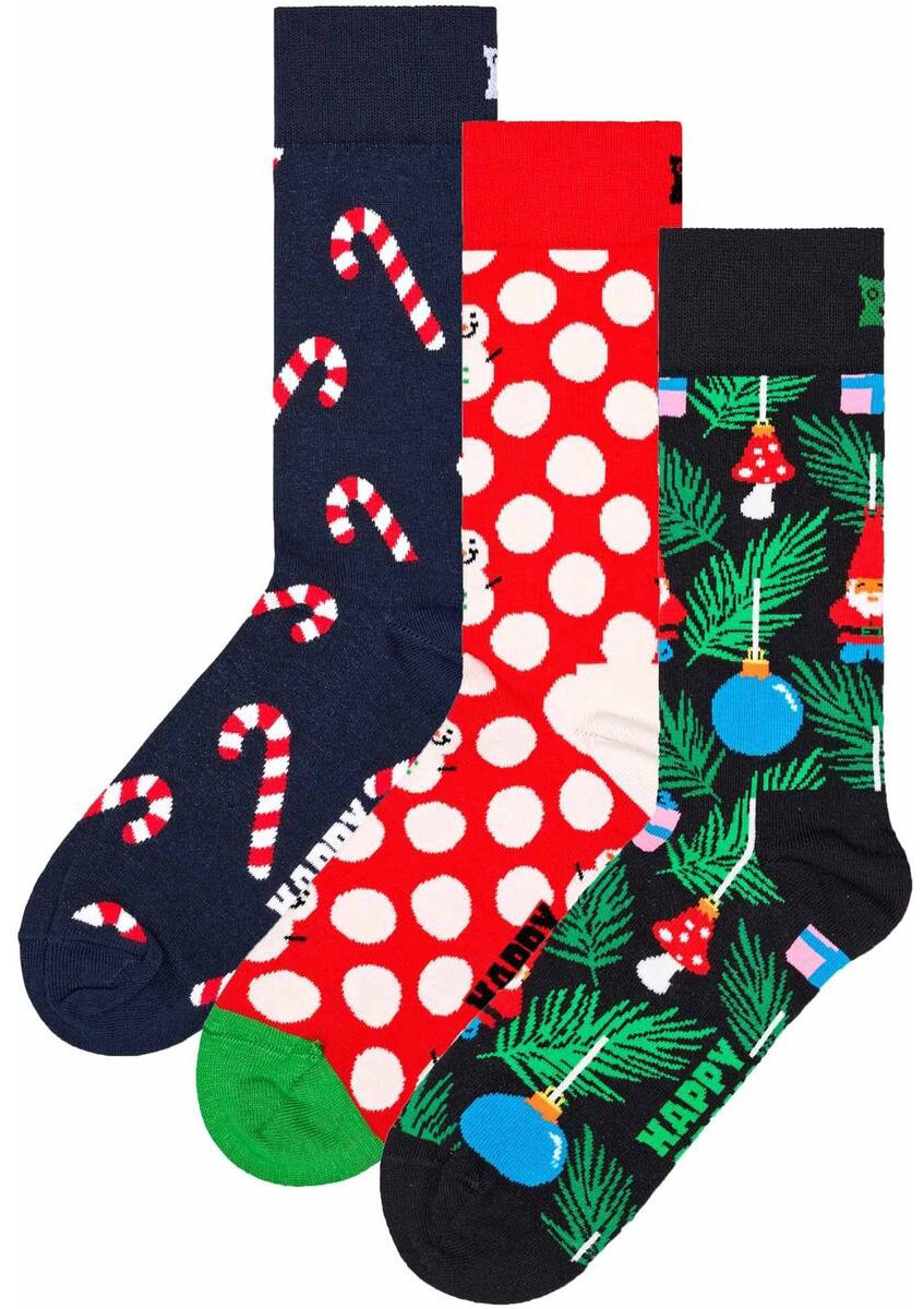 Носки Happy Socks 3 пары мультиколор 41-46 купить,NaN