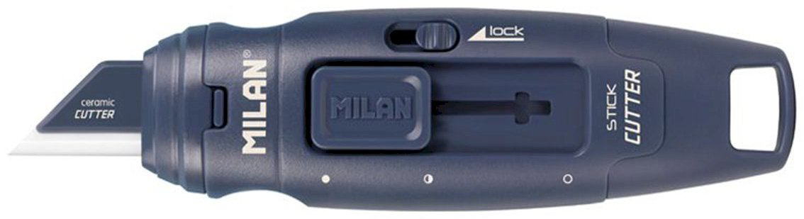 Канцелярский нож Milan BWM10348B синий купить,NaN