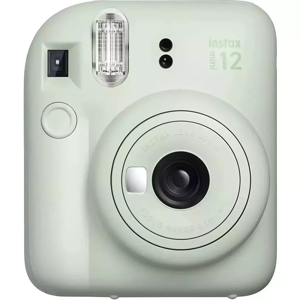 Фотоаппарат моментальной печати FUJIFILM INSTAX MINI 12 BUNDLE СLEAR CASE + L10PK MINT GREEN купить,0