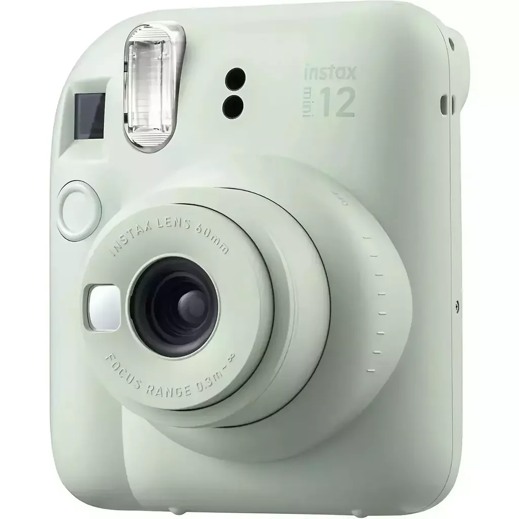 Фотоаппарат моментальной печати FUJIFILM INSTAX MINI 12 BUNDLE СLEAR CASE + L10PK MINT GREEN купить,0