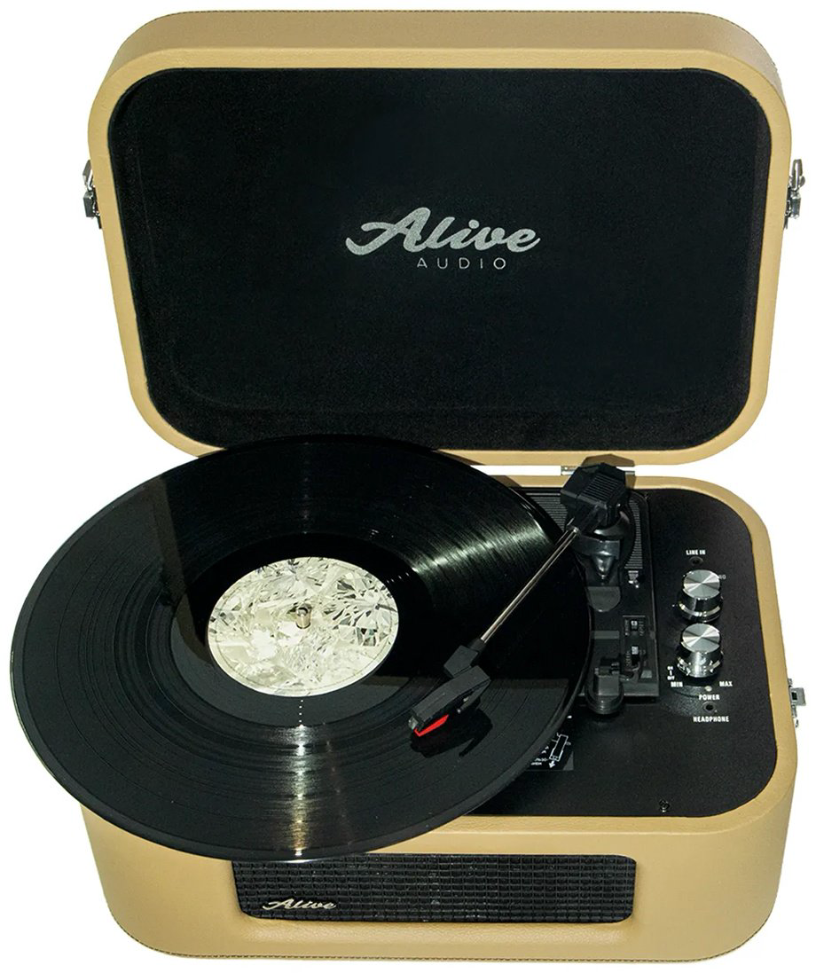 Виниловый проигрыватель ALIVE AUDIO STR-06-CC купить,NaN