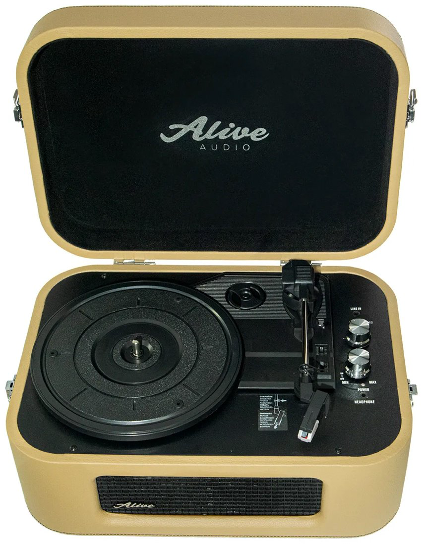 Виниловый проигрыватель ALIVE AUDIO STR-06-CC купить,NaN