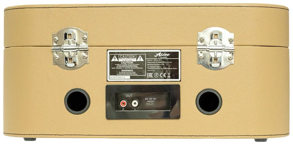 Виниловый проигрыватель ALIVE AUDIO STR-06-CC купить,NaN