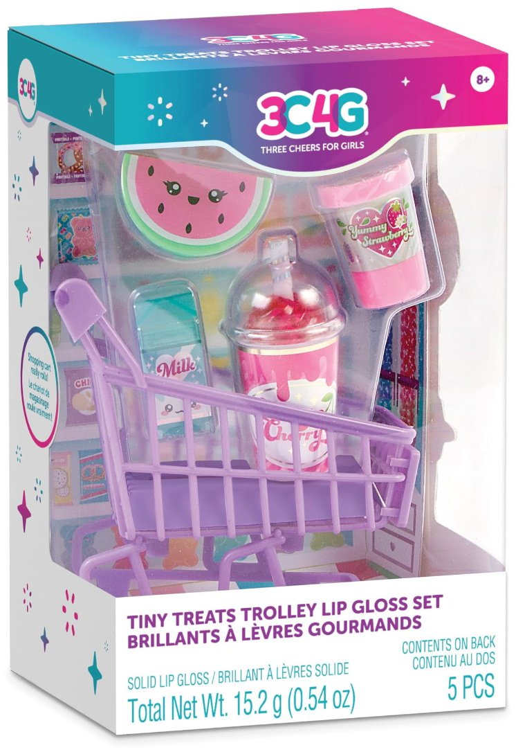 Make It Real Tiny Treats Trolley Lip Gloss Set набор 8+ купить,NaN