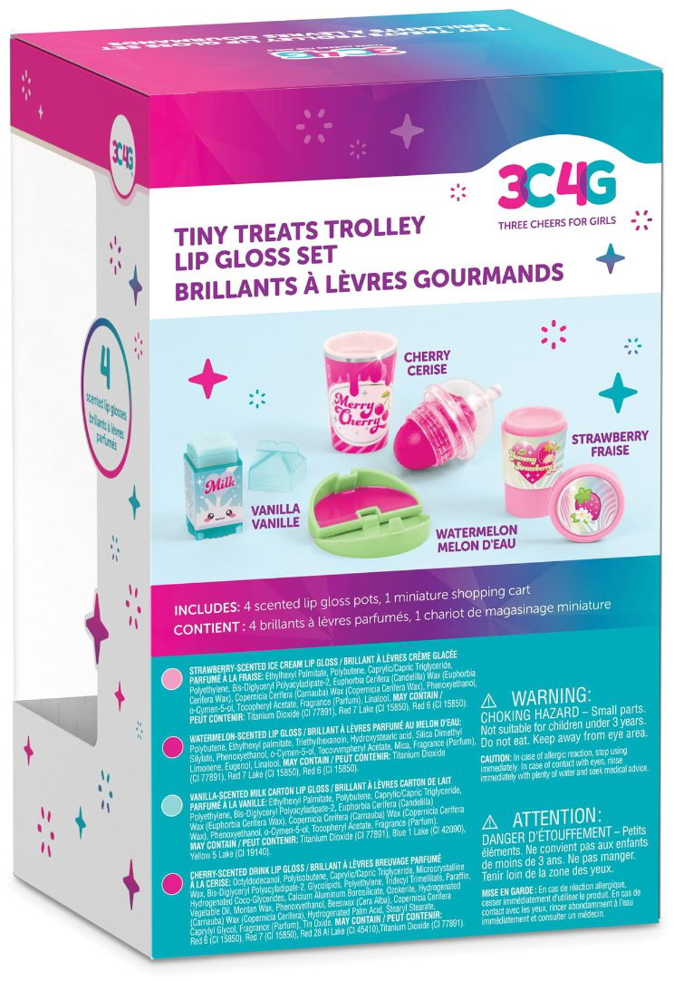 Make It Real Tiny Treats Trolley Lip Gloss Set набор 8+ купить,NaN