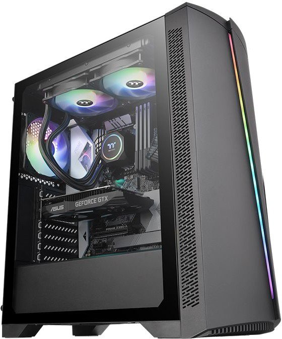 Корпус Thermaltake H350 TG RGB черный