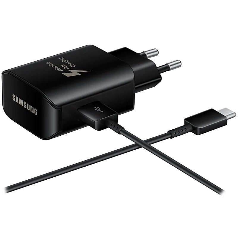 Зарядное устройство Samsung EP-TA300CBEGRU черное