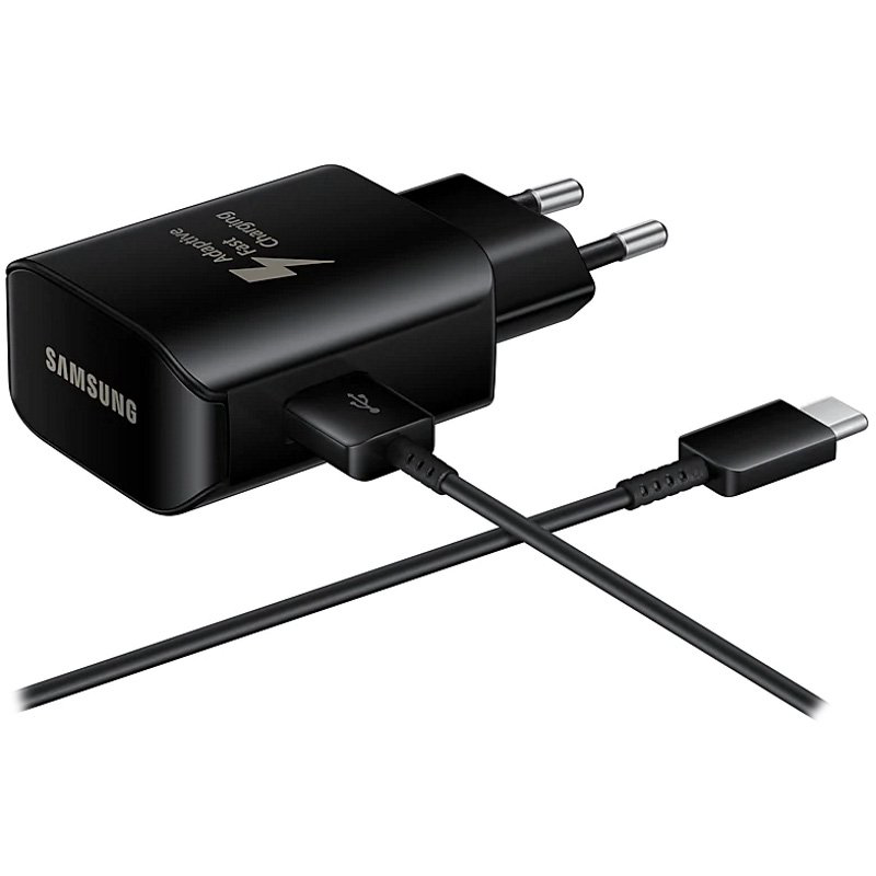 Зарядное устройство Samsung EP-TA300CBEGRU черное