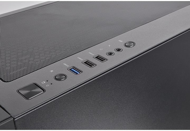Корпус Thermaltake H350 TG RGB черный купить,0