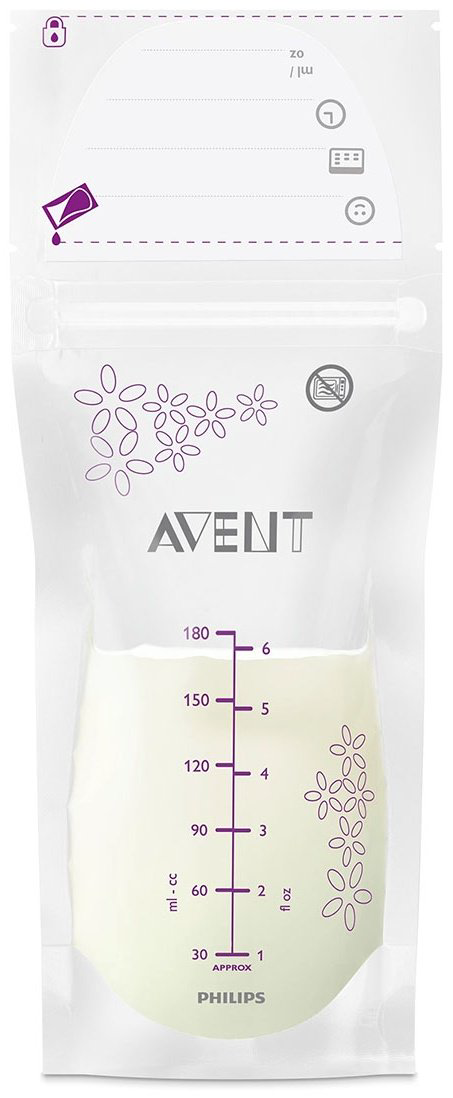 Пакет Philips Avent SCF603/25, объём 180 мл, 25 шт купить,NaN