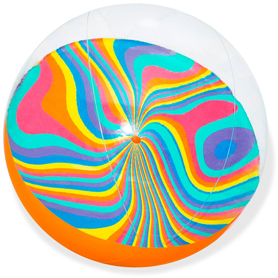 Мяч Bestway Tie-Dye Twist радужный купить,0