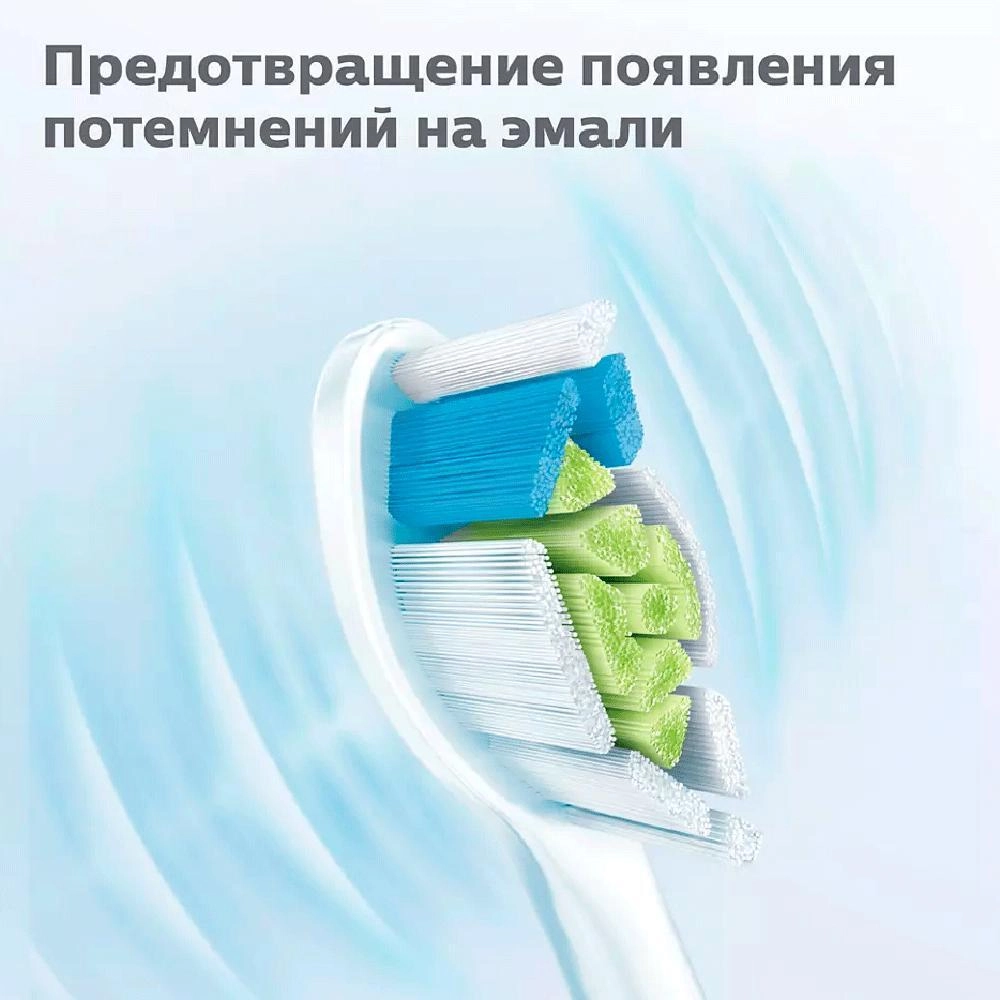 Насадка для зубной щетки Philips HX6062/10 2 шт белые купить,0