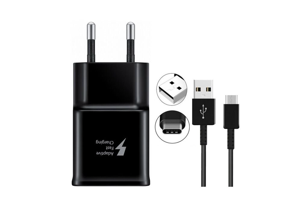 Зарядное устройство Samsung EP-TA20EBECGRU черное купить,NaN