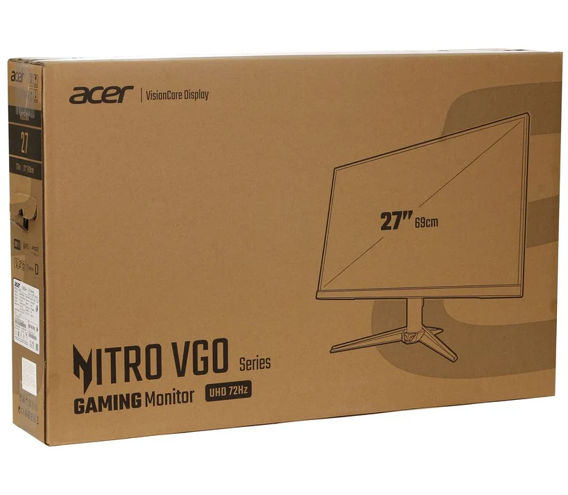 Монитор Acer Nitro VG270KL1bmiipx UM.HV0EE.111 27" Black 