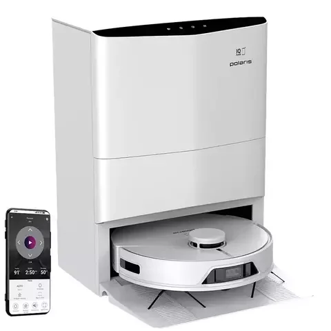 Робот-пылесос Polaris PVCR 7750 WIFI IQ Home White