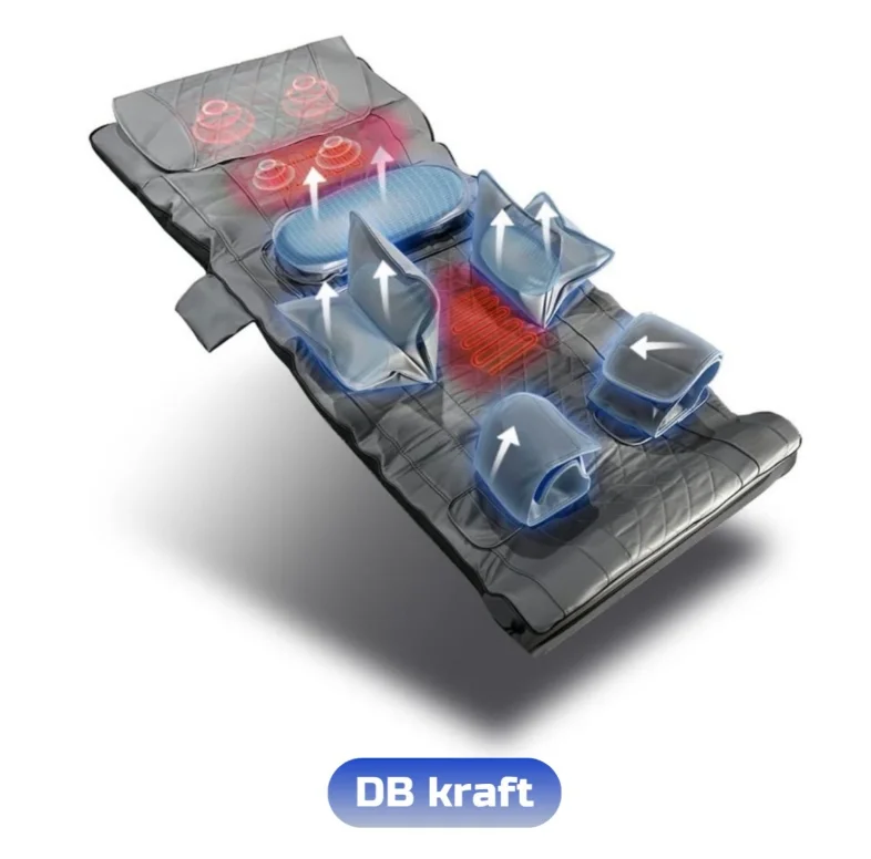 Массажер-матрас DB kraft PremiumMassage серый - ForteMarket Массажер-матрас DB kraft PremiumMassage серый купить,NaN