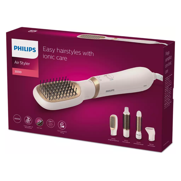 Фен-щетка Philips BHA310/00 розовый купить,47990