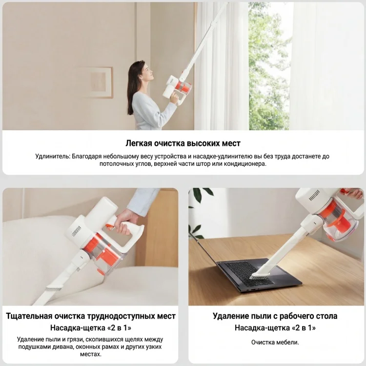 Пылесос Xiaomi Vacuum Cleaner G20 Lite белый купить,49990