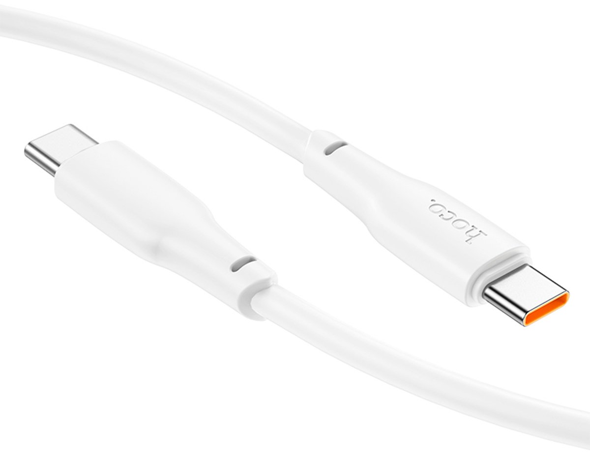 Кабель Hoco USB TypeC (M) белый купить,0