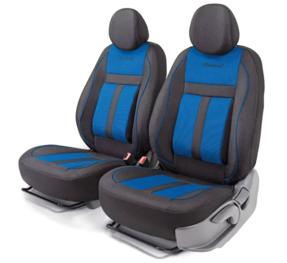 Autoprofi накидка на сиденье Cushion Comfort CUS-0405 BK/BL чёрный-синий купить,NaN