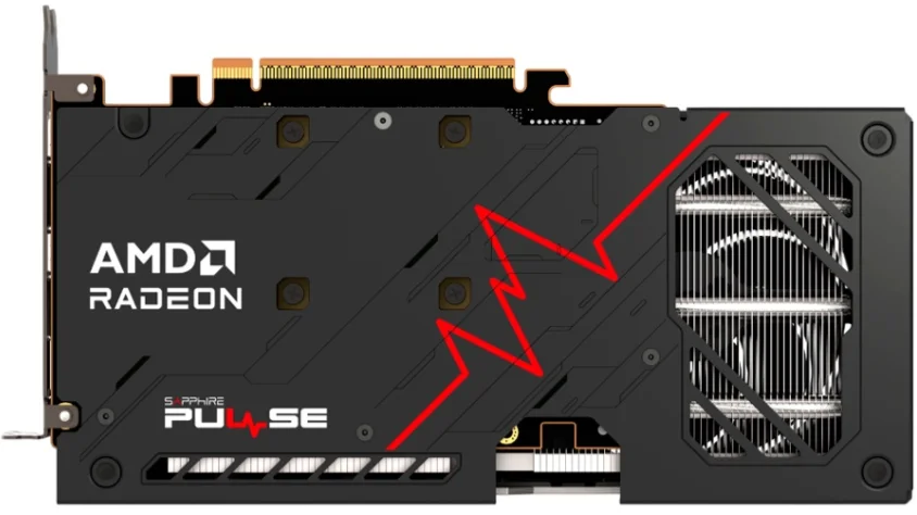 Видеокарта Sapphire PULSE AMD RX 9060 XT GAMING OC 11350-03-20G 16 Гб купить,NaN