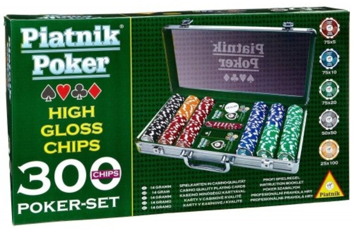 Набор Piatnik 790393 300 фишек купить,0