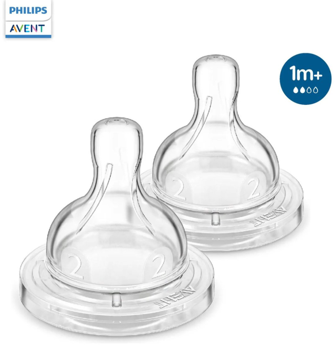 Соска для бутылочки Philips Avent Anti-colic SCY762/02, 2 шт купить,NaN
