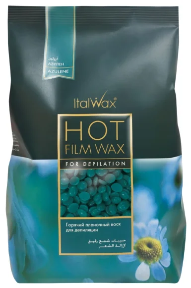 Воск для депиляции Italwax Azulene средняя в гранулах 1000 г