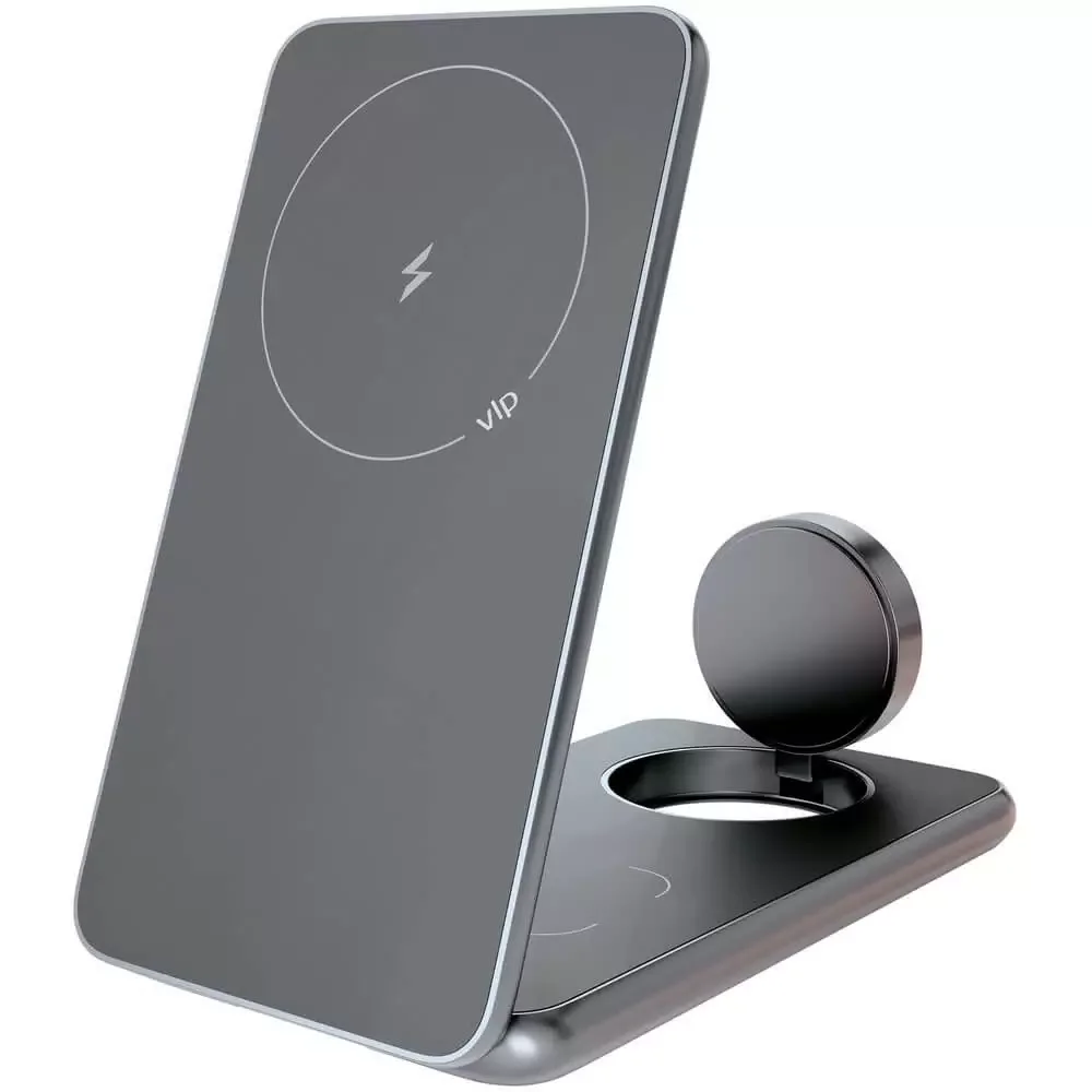 Wireless Alum Power 3in1 Grey 1092001 Black