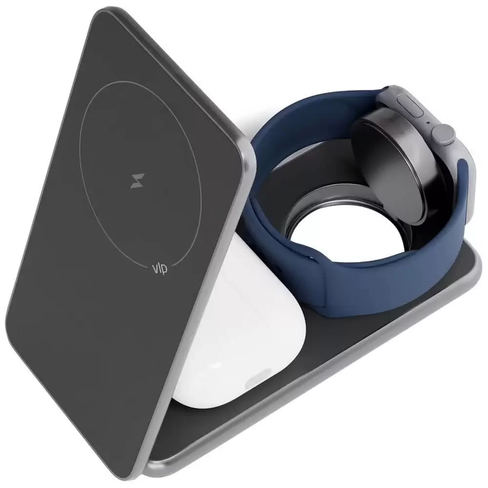 Wireless Alum Power 3in1 Grey 1092001 Black - ForteMarket Wireless Alum Power 3in1 Grey 1092001 Black купить,0