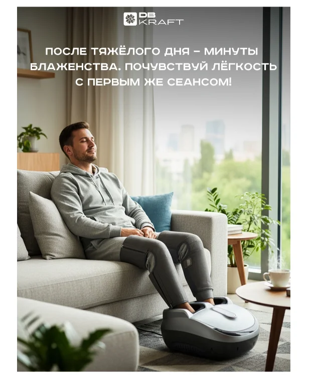 Массажер DB kraft SilverComfort Exclusive серый купить,NaN